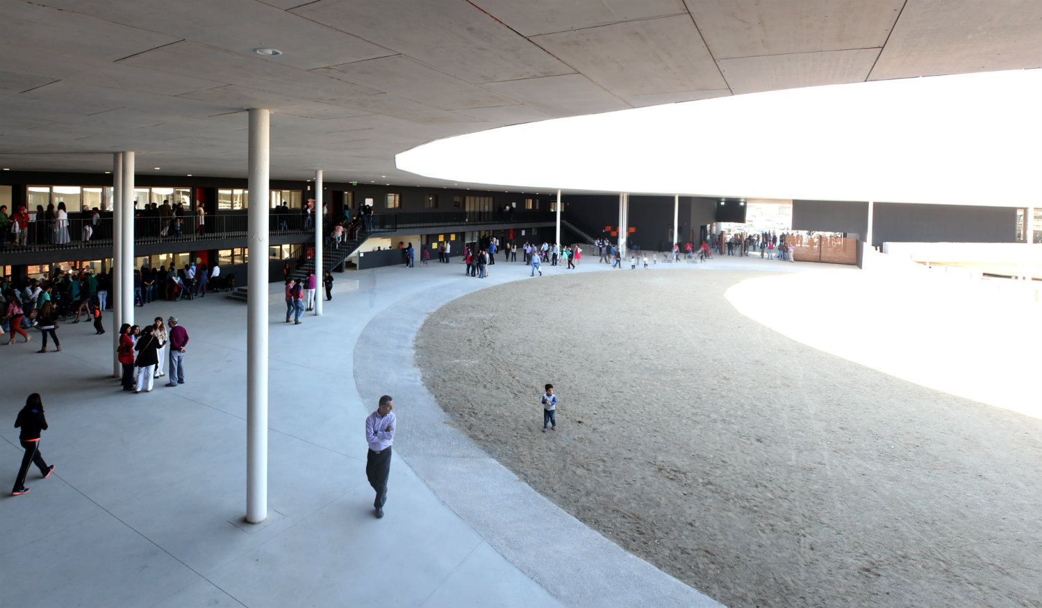 Colegio Ayelén (2015), Rancagua, Chile. Fotografía: Elemental.