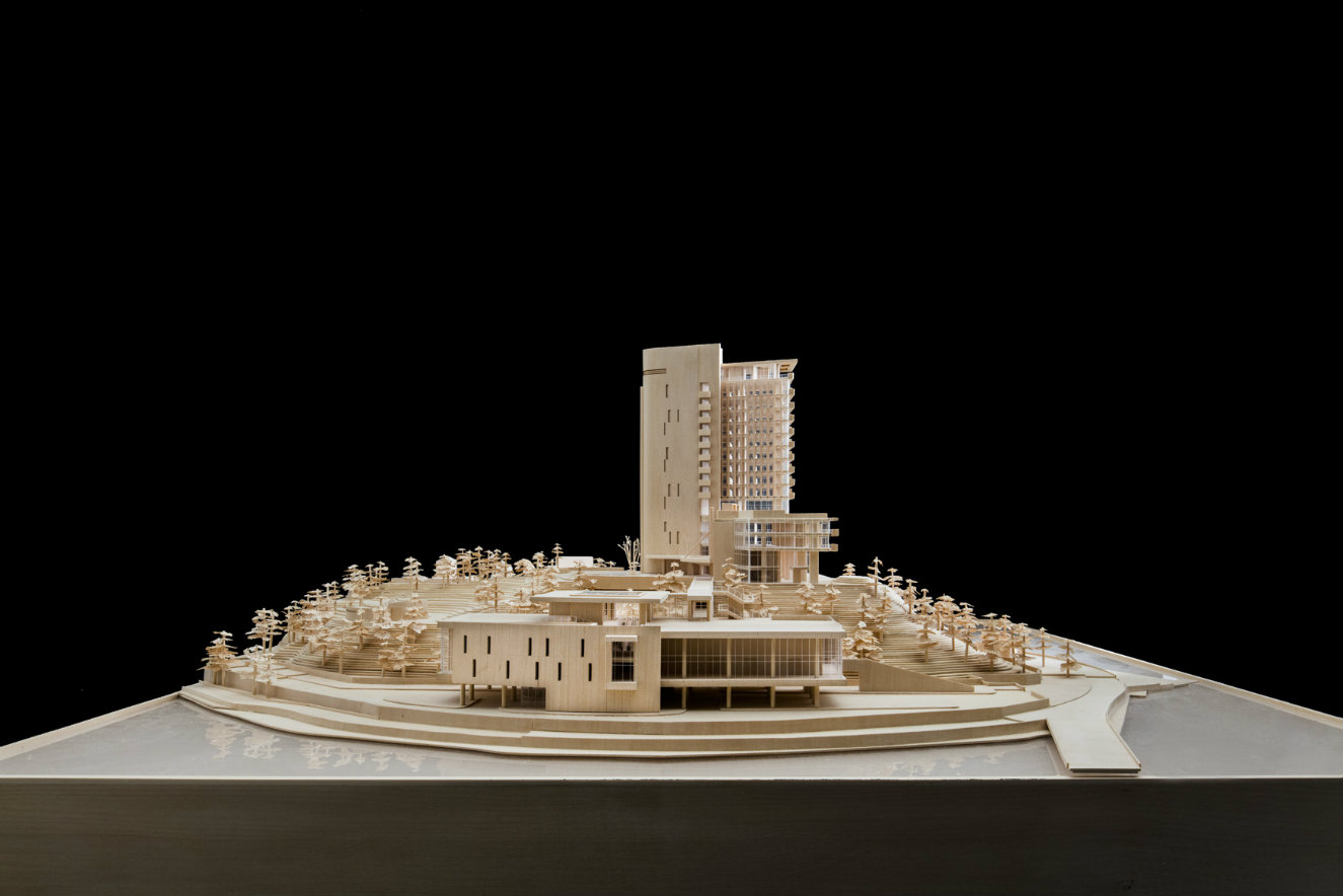 Maqueta del proyecto. Fotografía: ©Scott Frances. Cortesía, Richard Meier & Partners.