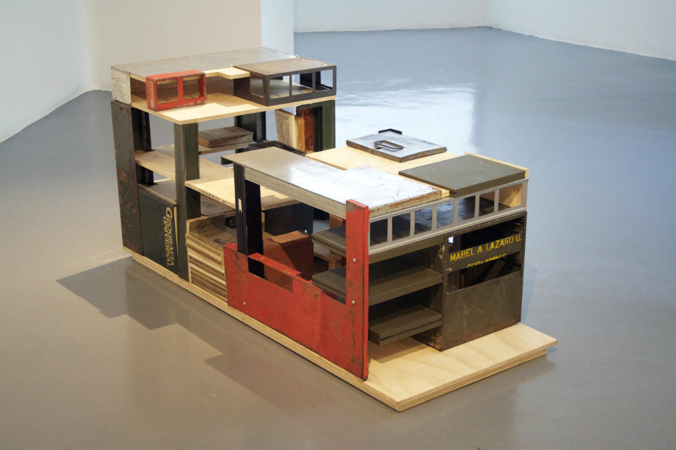 Alex Rodríguez. Las Américas, 2011. 150 x 300 cm. Fotografía: © Samantha Cendejas, 2014.