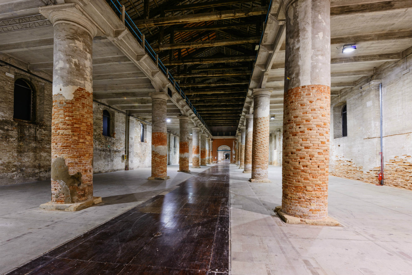 Corderie, otro de los espacios donde se desarrollará la exposición internacional. Fotografía: cortesía, Bienal de Venecia.