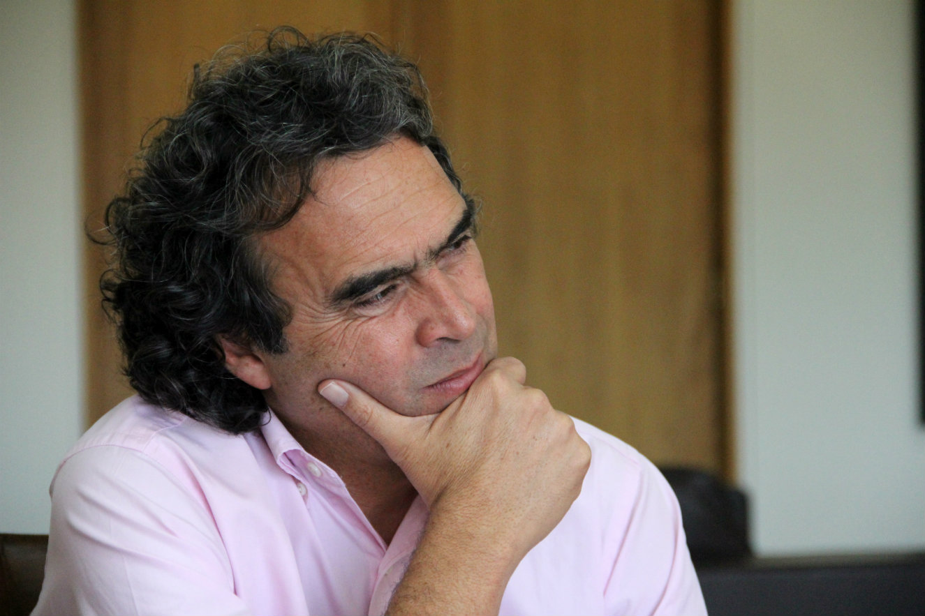 El colombiano Sergio Fajardo, uno de los jurados de la XV edición de la Bienal.