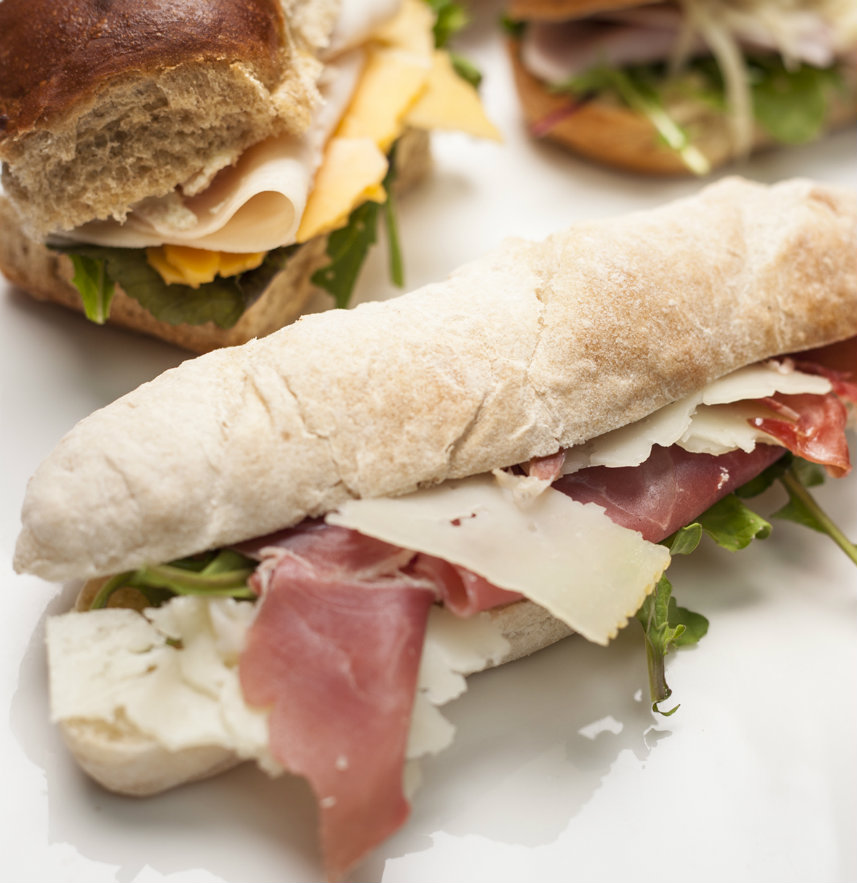 Mini sándwiches. Fotografía: cortesía, Ganso y Castor.