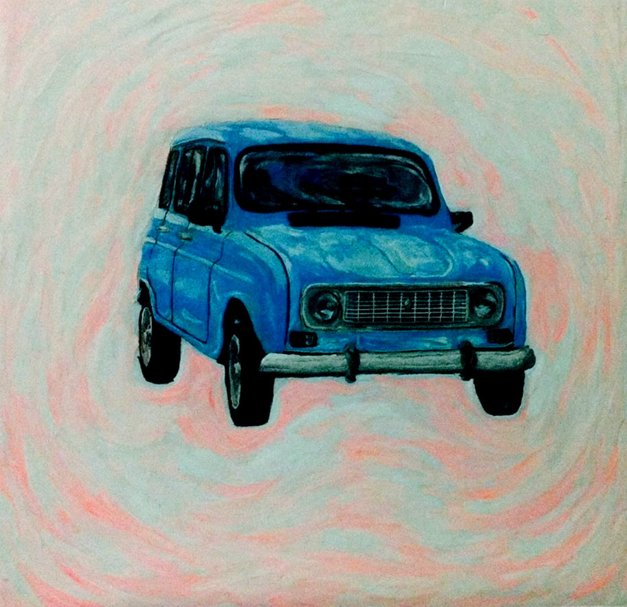 Harold Rubio, Colombia objetada, plastilina sobre lámina. 2015. Cortesía, BARCÚ.