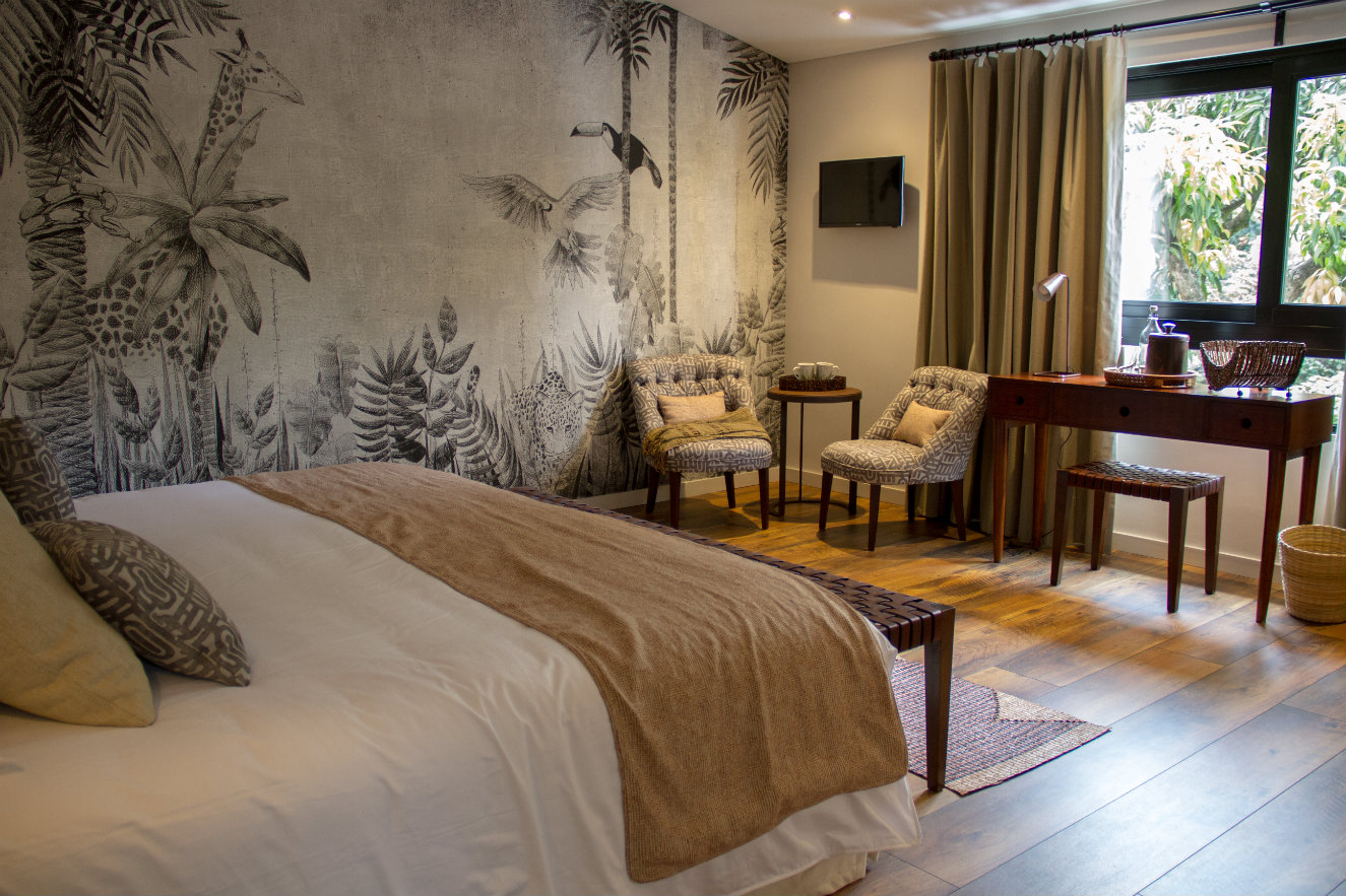 Habitacion Africa hotel Patio del Mundo Medellin