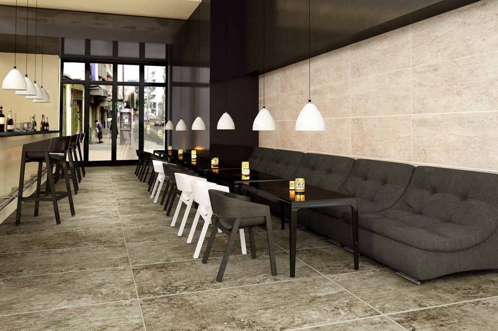 Cerámica Italia propone la madera cerámica ‘Casano’ de la colección Magna, de formato rectangular, 45 x 90 cm, el más grande que se fabrica en Colombia. Sirve para pisos y paredes porque brinda la apariencia de la madera pero con todas las ventajas de la cerámica.