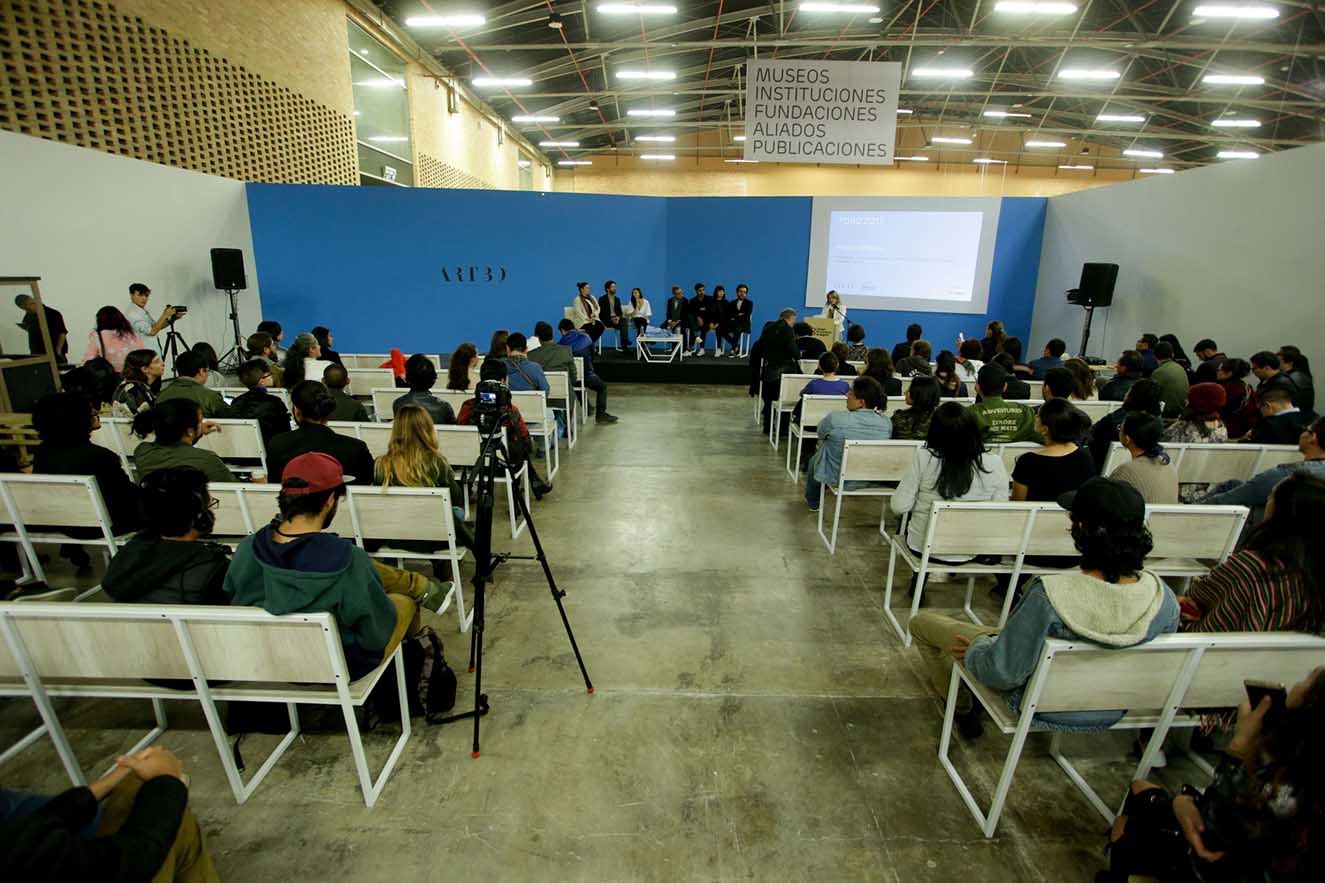 Ceremonia entrega premio Artecámara 2017. Fotografía: cortesía CCB.