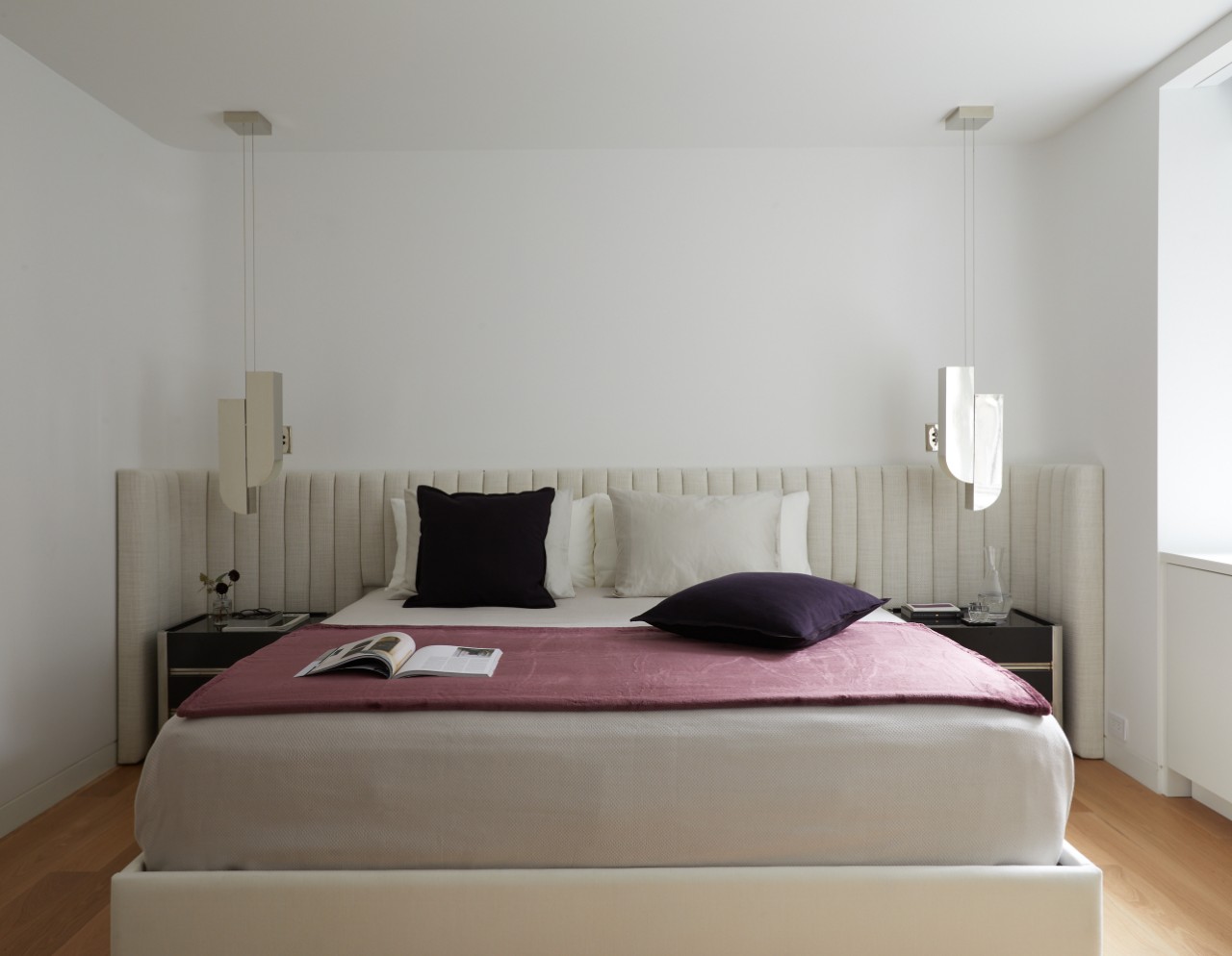 Habitación principal apto Nueva York Frederick Tang. Gieves Anderson