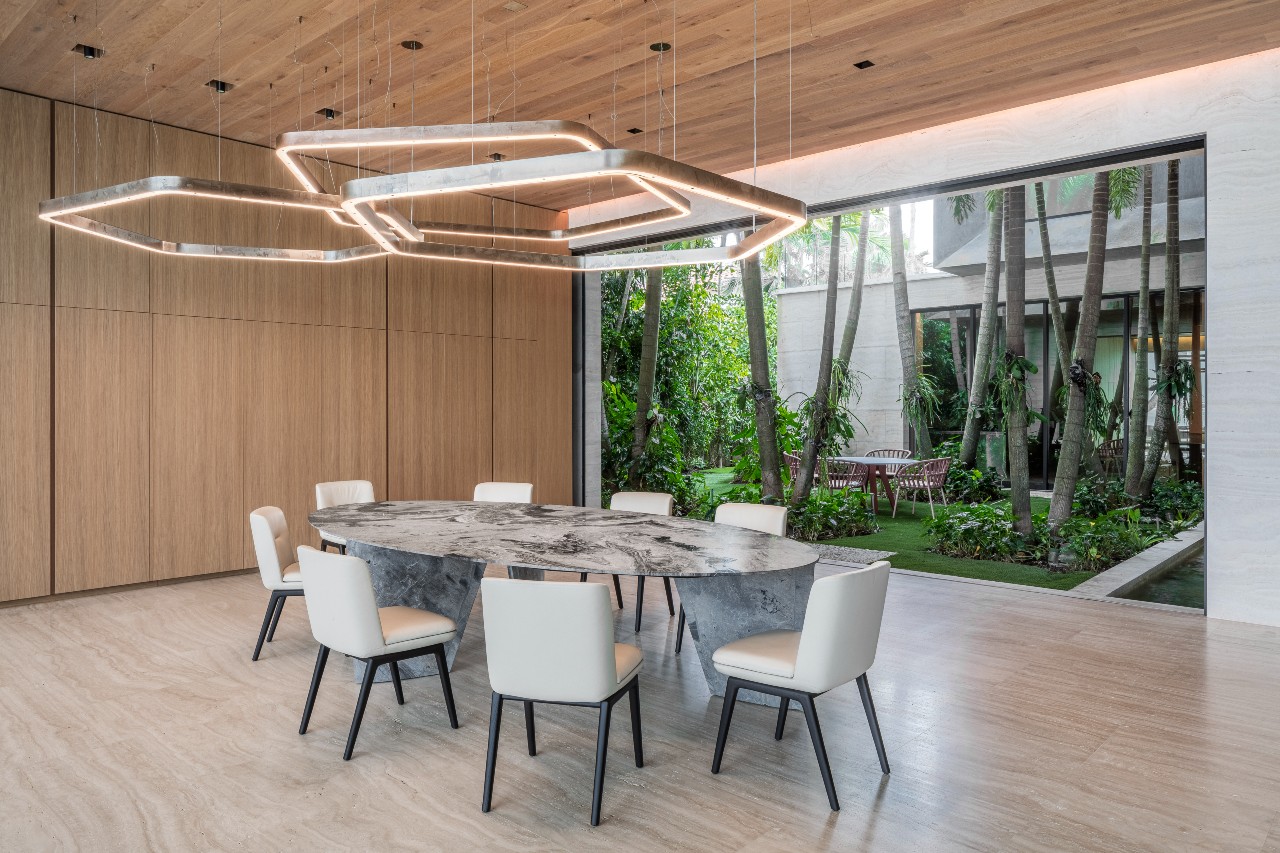 Comedor principal House in Miami